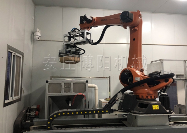 破袋機械手+廢袋收集裝置