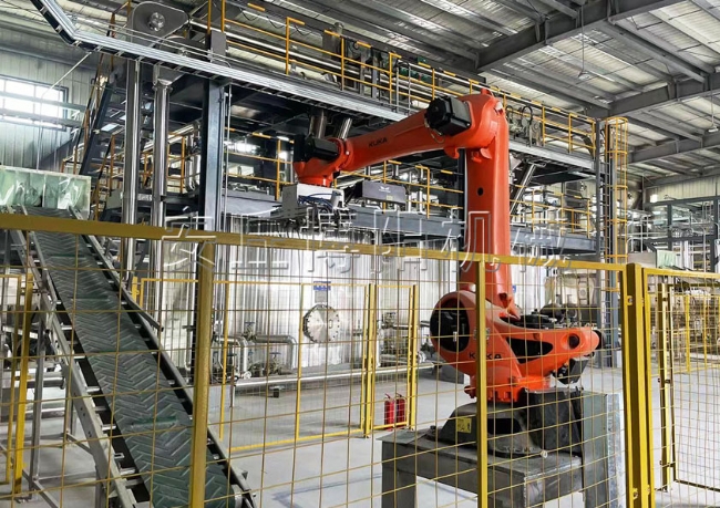 尿素機器人自動破包機   山東全自動拆包機優勢