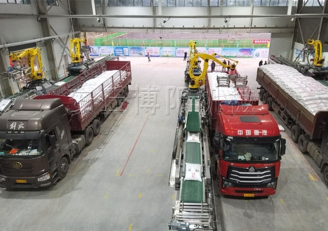 全自動裝車機器人