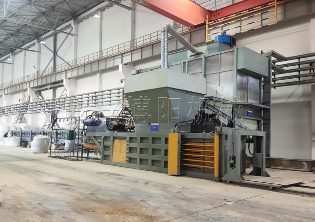 廢袋全自動打包機(jī)