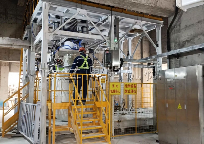 鈣粉噸袋包裝機(jī)工作流程    新疆噸袋定量包裝機(jī)廠家