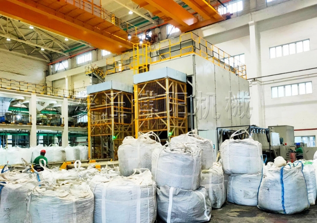 氫氧化鎳全自動噸袋拆包機   江西智能噸袋破袋機優(yōu)勢