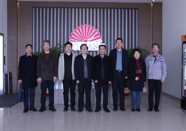 濰坊食品科技職業(yè)學院領(lǐng)導一行蒞臨安丘博陽機械開展訪企拓崗交流活動